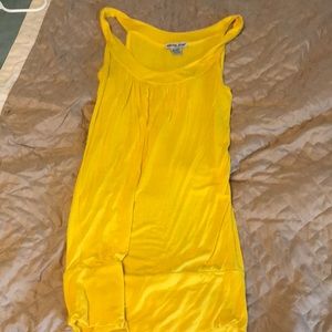 Yellow tank